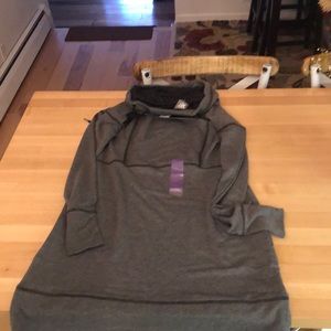 Cowlneck dress